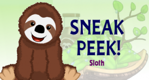 webkinz panama sloth