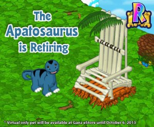 The Webkinz Apatosaurus will soon be retired! | WKN ...