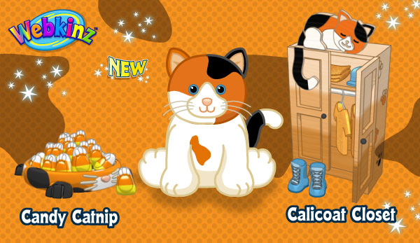 Webkinz Calico Cat