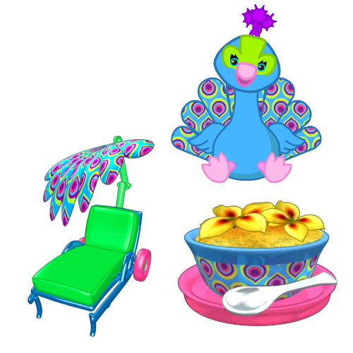 webkinz peacock