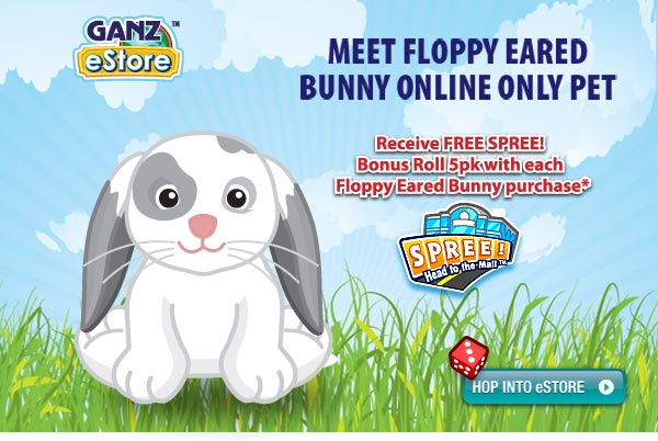 Meet the NEW Webkinz Floppy Eared Bunny 