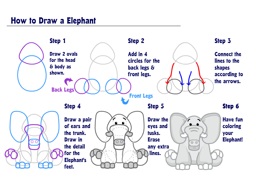 Learn how to Draw an Elephant! | WKN: Webkinz Newz