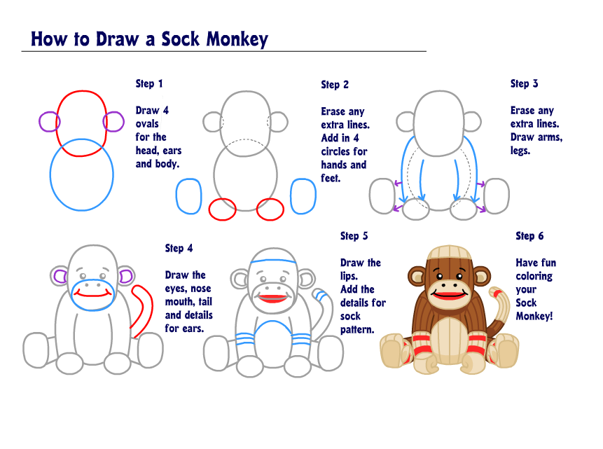 Learn how to Draw a Sock Monkey! | WKN: Webkinz Newz