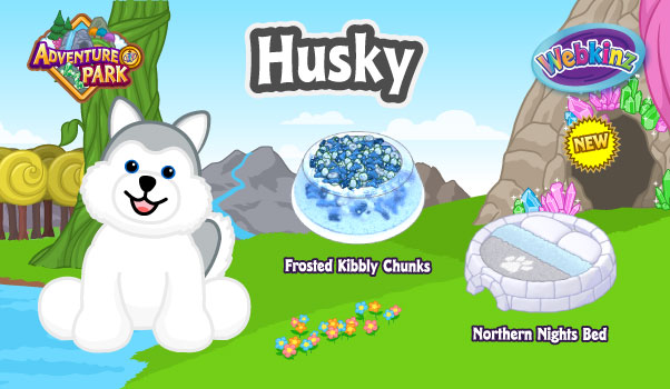 husky webkinz