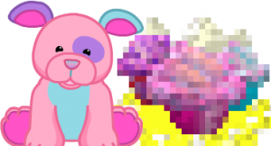 webkinz cotton candy puppy