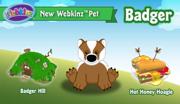 webkinz badger