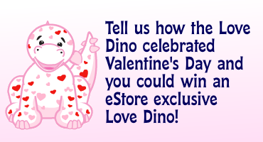 webkinz love dino