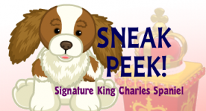 webkinz signature king charles spaniel