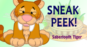 saber tooth tiger webkinz