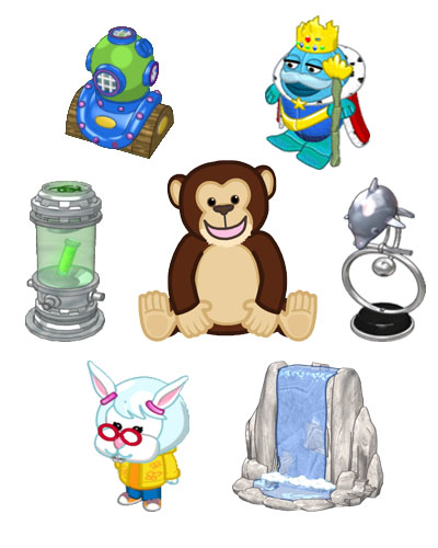 Webkinz chimpanzee store