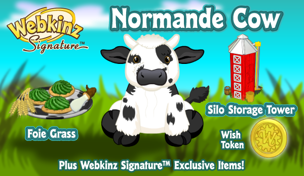 webkinz signature cow