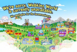 Webkinz Unavailable