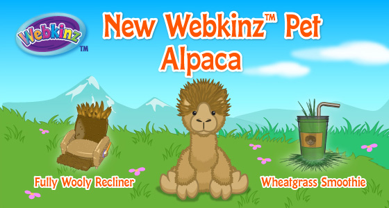 webkinz alpaca