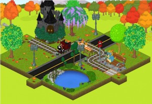 Enchanted Train Station Scene 2