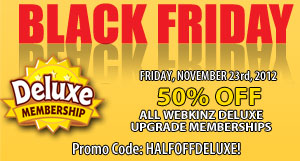 Black Friday Deluxe Membership