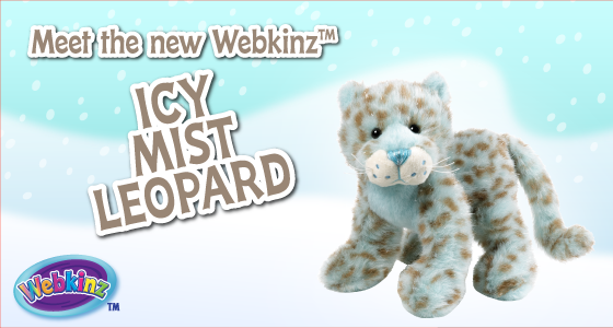 webkinz icy mist leopard
