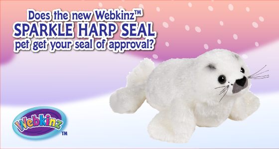 webkinz signature harp seal