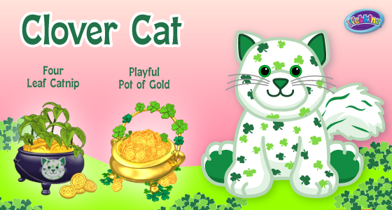 Webkinz sales clover cat