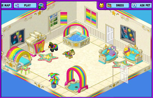 webkinz rainbow retriever