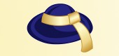 Elegant Ribboned Hat Feat Elegant Ribboned Hat Feat