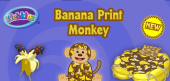 Banana Print Monkey