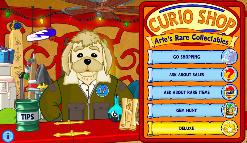 Webkinz Curio Shop Dog