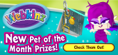 New Pet of the Month Prizes feat New Pet of the Month Prizes feat
