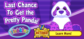 Retiring Pretty Panda The Webkinz Pretty Panda is retiring!