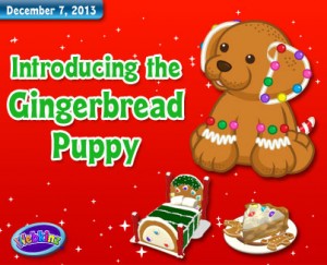 webkinz gingerbread puppy