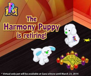 Webkinz store harmony puppy