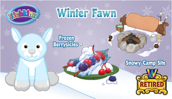 webkinz ice fawn