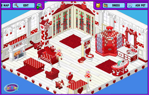 Webkinz quilted hearts theme party