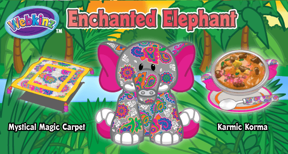 webkinz gingerbread elephant