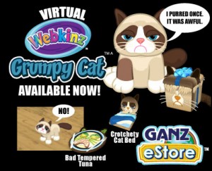 webkinz grumpy cat