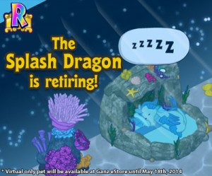 webkinz splash dragon