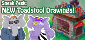 Sneak Peek NEW Toadstool Drawings FEATURE