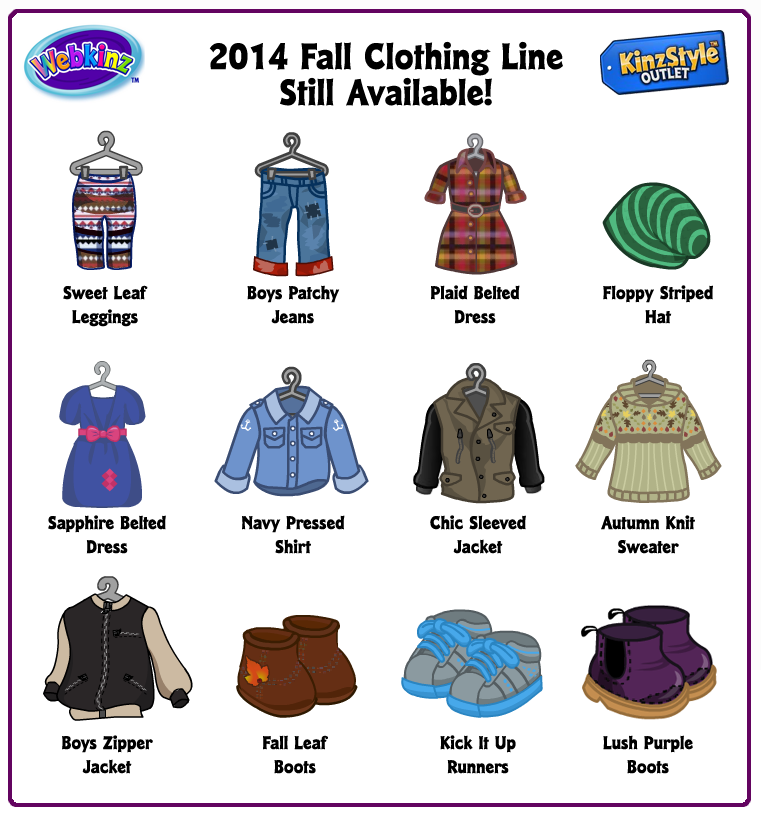Fall Clothing Line Still Available!
