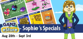 Sophie's Specials Feature Aug 28