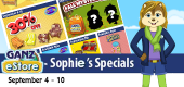 Sophie's Specials FEATURE SEPT 4