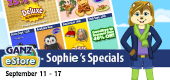 Sophie's Specials FEATURE Sep 11