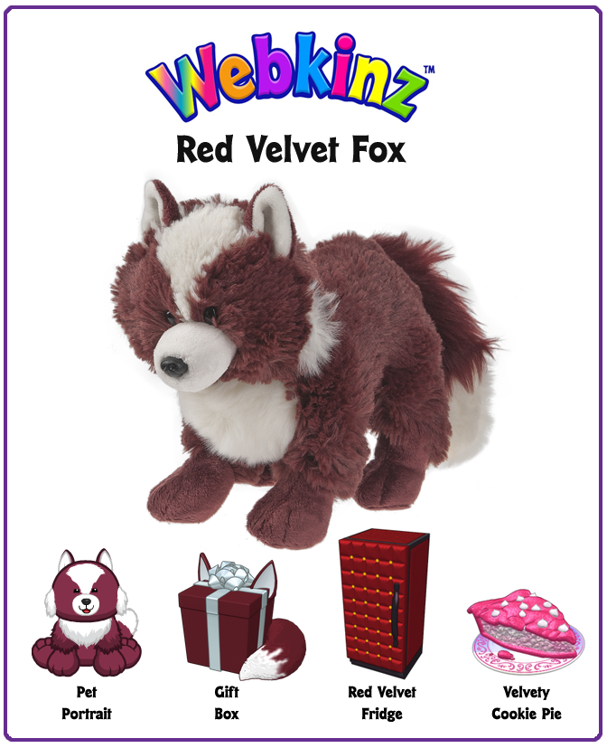 Webkinz Red Velvet Fox Unboxing Video 