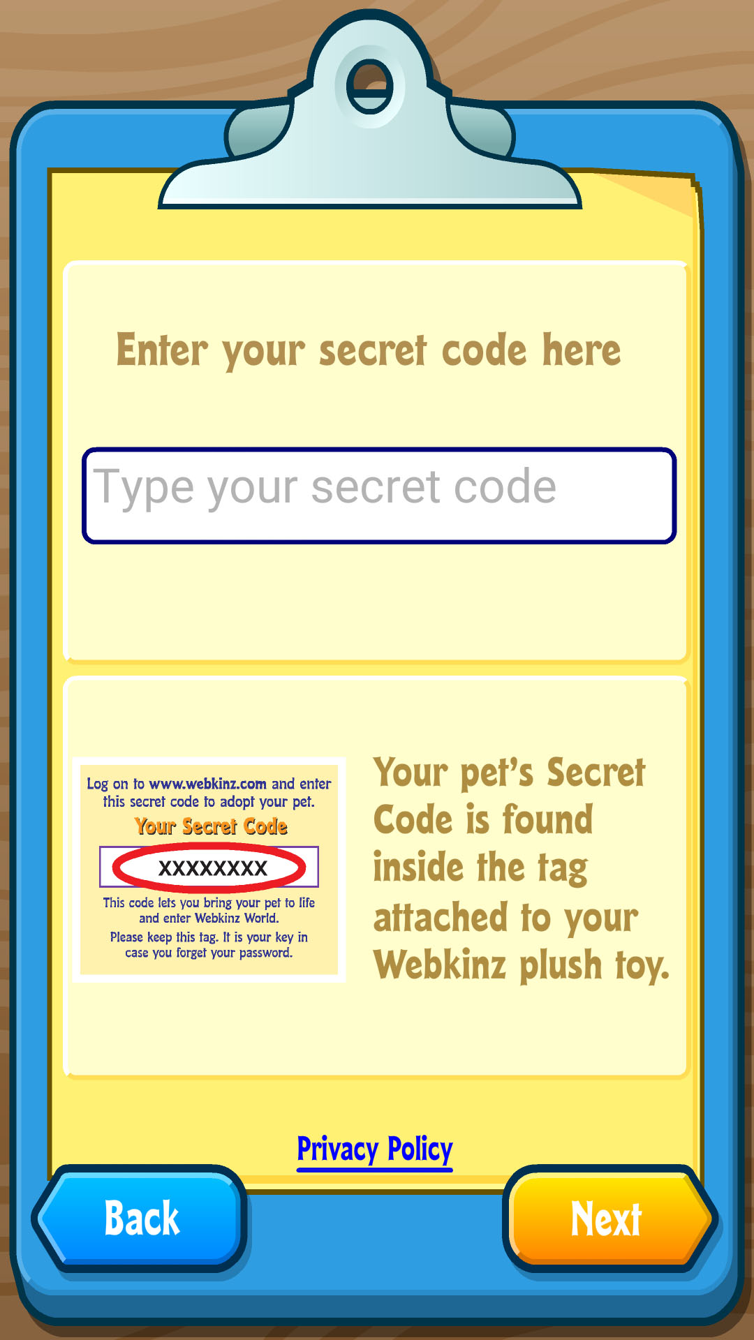 Webkinz Pet Codes