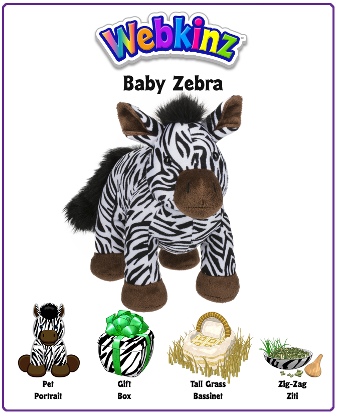 Webkinz Baby Zebra Unboxing Video WKN Webkinz Newz