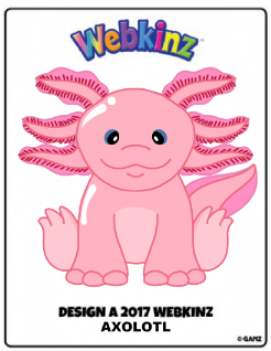 Axolotl store webkinz plush