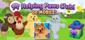 Helping Paws Club on Mobile