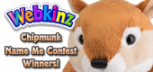 Chipmunk Name Me Contest Winners
