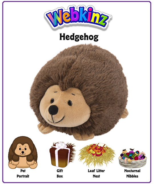 webkinz hedgehog