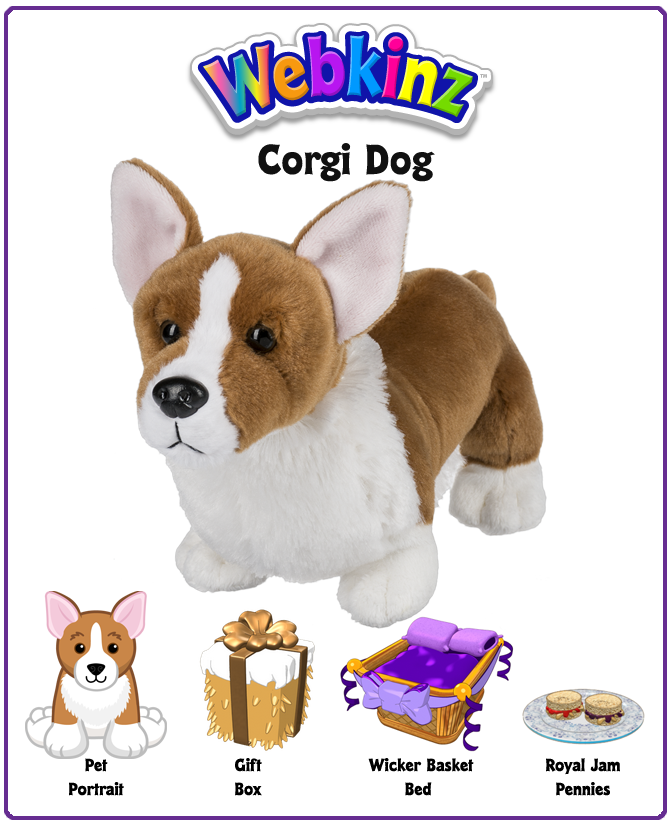 webkinz corgi dog