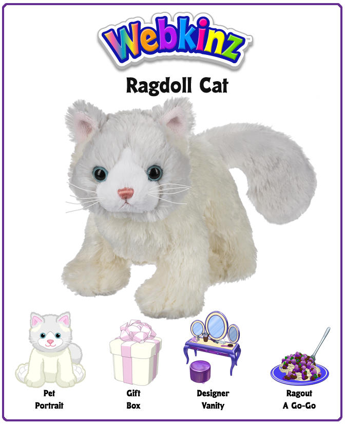 webkinz gray cat