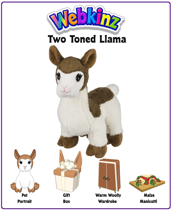 Webkinz llama new arrivals